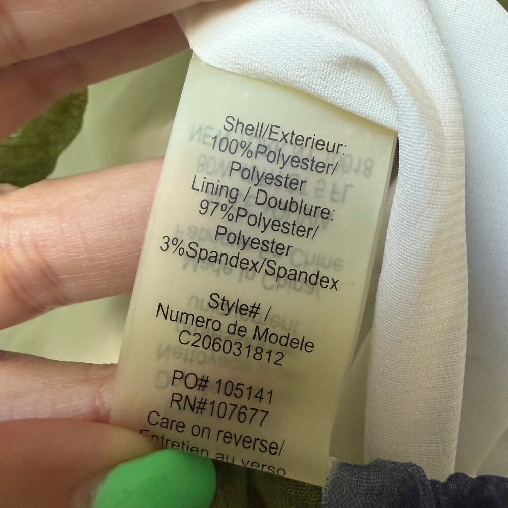 Alice + Olivia Briar Multicolor Accordion Sleeve Top Size XS - Picture 5 of 6